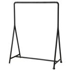 Ikea TURBO Kledingrek, binnen/buiten, zwart, 117x59 cm, Kleding | Dames, Kledingrekken, Verzenden, Nieuw