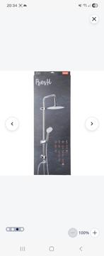 Regendouche set chroom, Huis en Inrichting, Ophalen, Nieuw, Overige kleuren, Overige typen