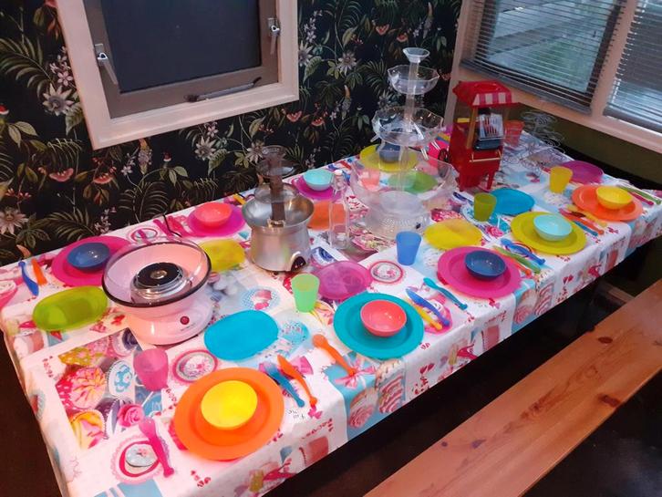 Complete set funfood te huur, Hobby en Vrije tijd, Feestartikelen | Verhuur, Zo goed als nieuw, Overige, Ophalen