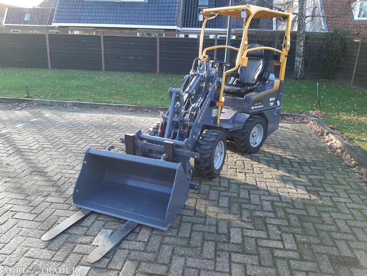Eurotrac W10 zeer compacte shovel / kniklader - Lease evt., Zakelijke goederen, Machines en Bouw | Kranen en Graafmachines, Wiellader of Shovel