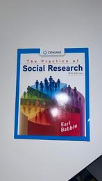 The Practice of Social Research 15th edition Engels, Boeken, Studieboeken en Cursussen, Ophalen of Verzenden, Alpha, Zo goed als nieuw