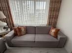 Grijze banken set (210+240cm) - Modern & Netjes, Huis en Inrichting, Banken | Bankstellen, Ophalen, Gebruikt, 75 tot 100 cm, Rechte bank