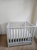 TMF Box Taupe met Lade, Puck Matras & Hoes, Ophalen, Zo goed als nieuw, Rechthoekig, Lade