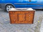 Ladenkast: Wortelnoot fineer, zie info!!, Antiek en Kunst, Antiek | Meubels | Kasten, Ophalen of Verzenden
