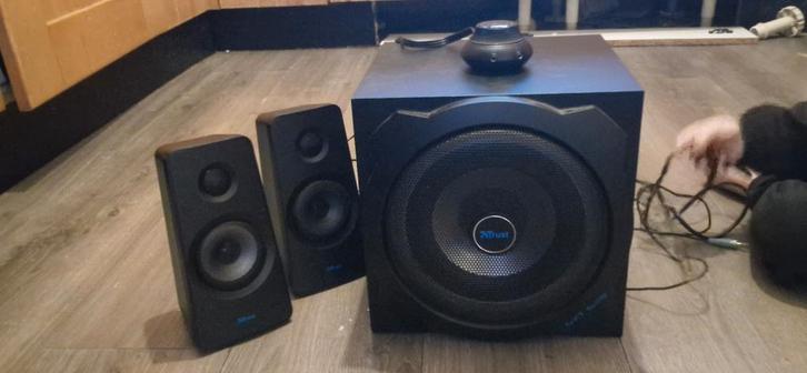 Speakers trust gxt 628, Computers en Software, Pc speakers, Zo goed als nieuw, Ophalen
