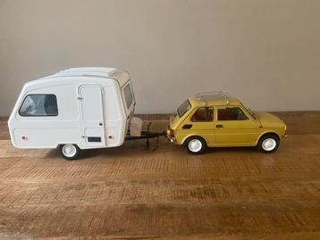 Fiat 126 P 1/8 Deagostini pocher altaya ixo hachette fanhome beschikbaar voor biedingen