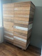 Houten kast - 180x119x58 cm, Huis en Inrichting, Kasten | Kledingkasten, Ophalen, Gebruikt, 100 tot 150 cm, 150 tot 200 cm