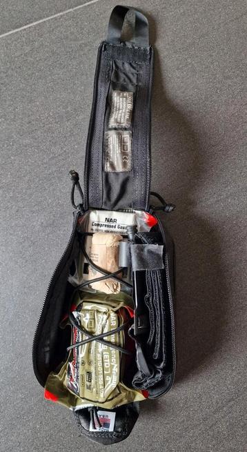 North American Rescue IFAK pouch zwart met inhoud beschikbaar voor biedingen