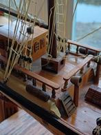 Prachtig model van de Le Belem, 3-master uit 1895, Hobby en Vrije tijd, Modelbouw | Boten en Schepen, Ophalen, Zo goed als nieuw