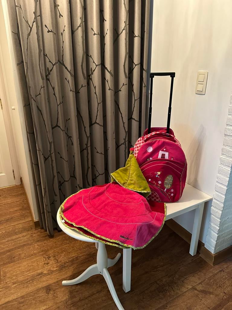 Lilliputiens Trolley 32x44x19 handbagage koffer en Poncho, Sieraden, Tassen en Uiterlijk, Koffers, Zo goed als nieuw, Ophalen of Verzenden