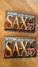 Tdk sa-x 60 en 90 cassettes, 2 t/m 25 bandjes, Overige genres, Ophalen of Verzenden, Nieuw in verpakking