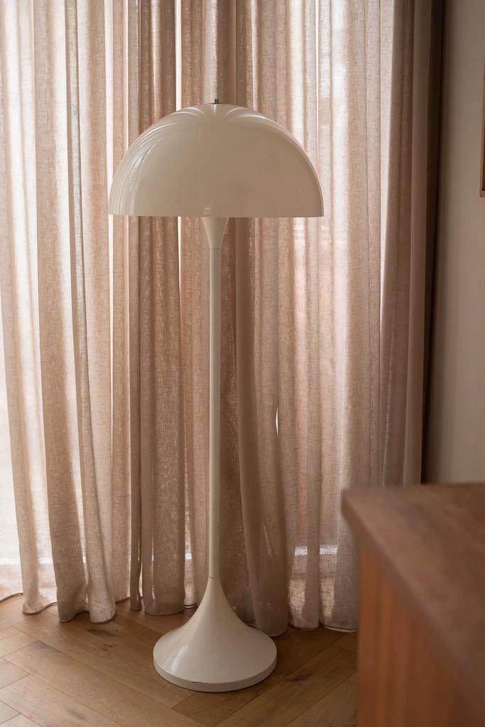 Vintage Mushroom vloerlamp Hala Zeist, Huis en Inrichting, Lampen | Vloerlampen, Gebruikt, 100 tot 150 cm, Ophalen