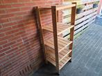 Houten Stellingkast met 5 Planken, Huis en Inrichting, Kasten | Stellingkasten, Ophalen of Verzenden, Gebruikt