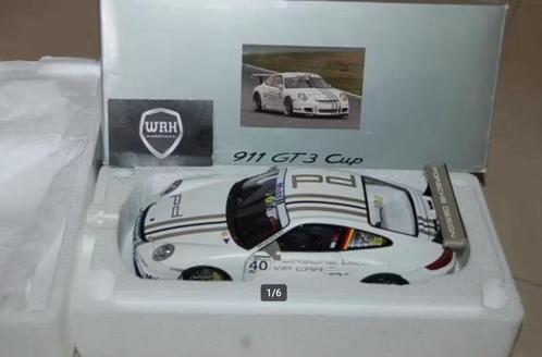 1:18 PORSCHE 911 GT3 #40 VIP CUP Autoart dealer edition WRH, Hobby en Vrije tijd, Modelauto's | 1:18, Zo goed als nieuw, Auto