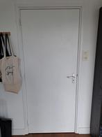 Binnendeur + kozijn + hang en sluitwerk, Doe-het-zelf en Verbouw, Ophalen, Zo goed als nieuw, Binnendeur, 200 tot 215 cm