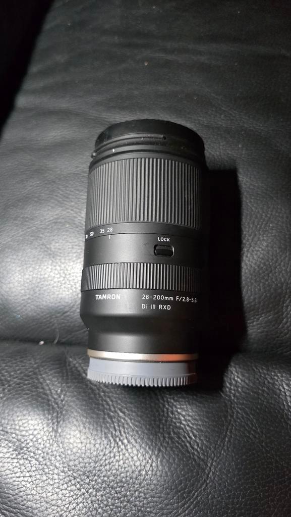 Tamron 28-200mm f/2.8-5.6 Di III RXD Lens, Audio, Tv en Foto, Fotografie | Lenzen en Objectieven, Zo goed als nieuw, Standaardlens