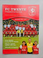 ⚽ Presentatiegids Fc Twente 2006-2007 ⚽, Ophalen of Verzenden, Zo goed als nieuw, Overige binnenlandse clubs, Overige typen