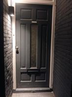 Mooie, moderne voordeur met glas, Ophalen of Verzenden, Glas, Buitendeur, 200 tot 215 cm