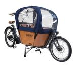 Regentent babboe bakfiets incl. stokken, Fietsen en Brommers, Fietsen | Bakfietsen, 4 kinderen of meer, Gebruikt, Opvouwbaar, Ophalen