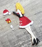 snijmallen Meisje, hoge hakken, glas, kado, muts NIEUW, Hobby en Vrije tijd, Ophalen of Verzenden, Nieuw, Kerst, Pons of Mal