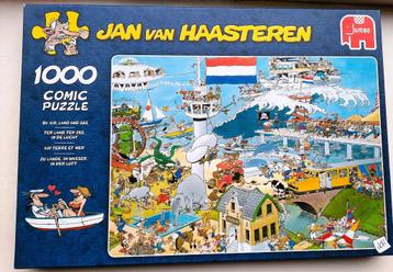 Van Haasteren puzzel 1000 st. Ter land, ter zee, in de lucht beschikbaar voor biedingen