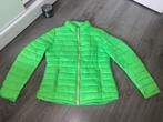 HETREGO dames neon groene puffer winter tussen jas mt 42, Maat 42/44 (L), Ophalen of Verzenden, Zo goed als nieuw, Hetrego