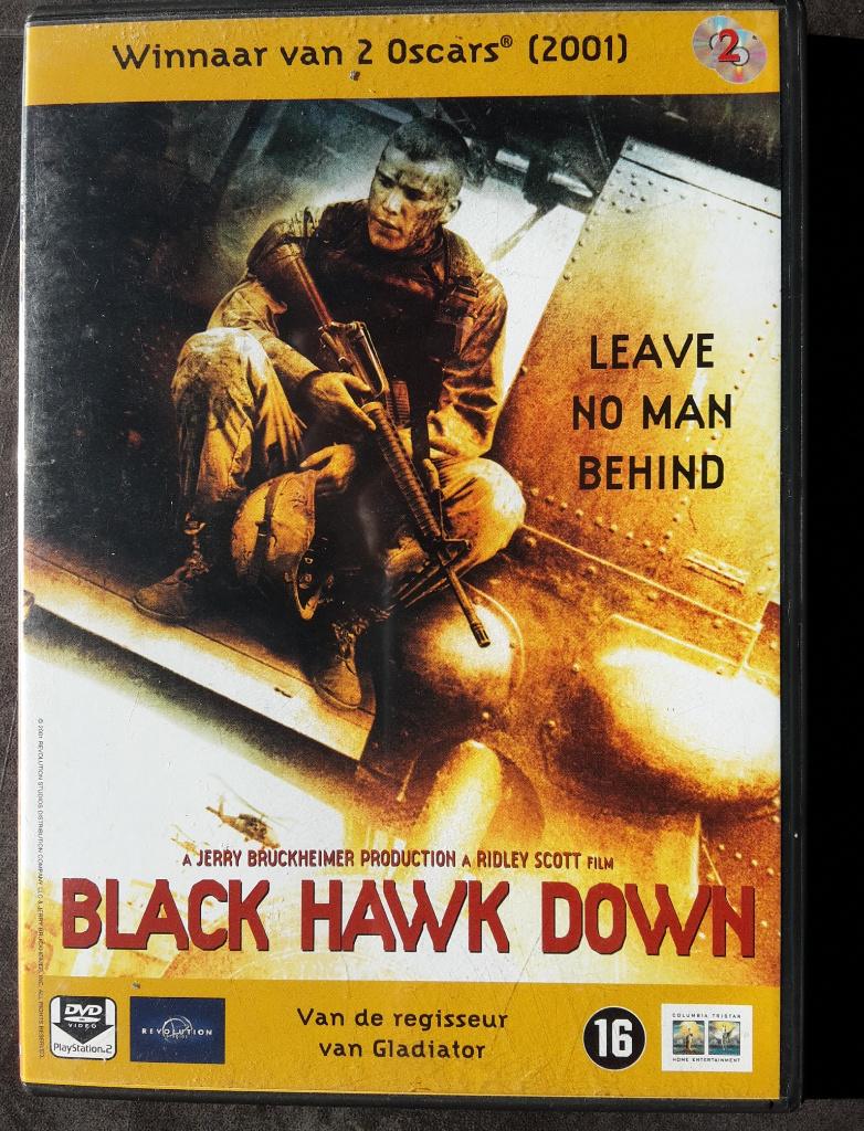 DVD - Black Hawk Down - Actie Film, Vanaf 16 jaar, Ophalen of Verzenden, Zo goed als nieuw, Oorlog