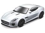 Bburago	Jaguar F-type R grijs Street Fire 1/43 1:43, Hobby en Vrije tijd, Modelauto's | 1:43, Ophalen of Verzenden, Nieuw, Auto