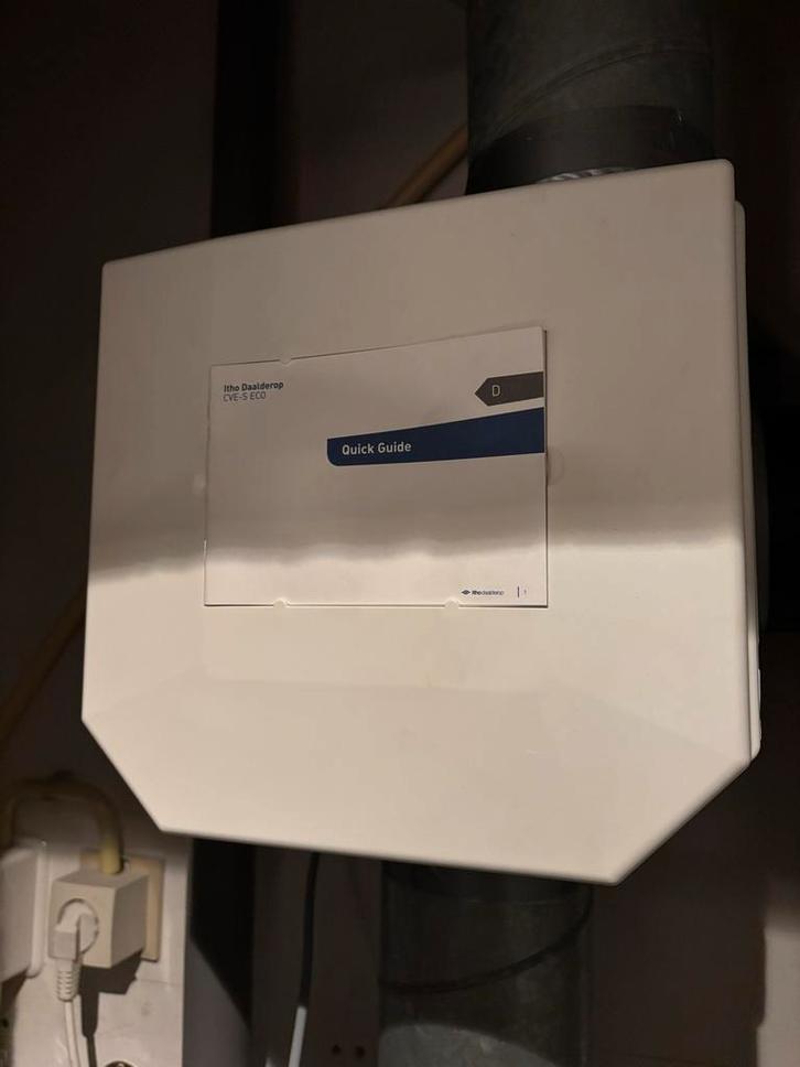 Itho Daalderop CVE-S ECO SE 375 m3/h MV Ventilatiebox, Doe-het-zelf en Verbouw, Ventilatie en Afzuiging, Zo goed als nieuw, Afzuiger