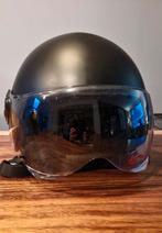 Scooterhelm (Zwart,  merk Vinz,  58 cm), Fietsen en Brommers, Ophalen of Verzenden, Medium