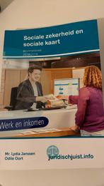 Sociale zekerheid en sociale kaart, juridischjuist, Gelezen, Nederlands, Ophalen of Verzenden, Lydia Janssen