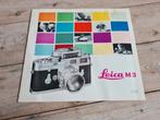 Leica M3 fotocamera 1962, Boeken, Catalogussen en Folders, Ophalen of Verzenden