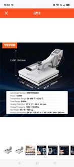 Vevor Hittepers Machine - Nieuwstaat, Ophalen of Verzenden, Nieuw, Vevor