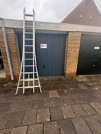 Aluminium ladder, Doe-het-zelf en Verbouw, Ladders en Trappen, Ophalen, Zo goed als nieuw, 4 meter of meer