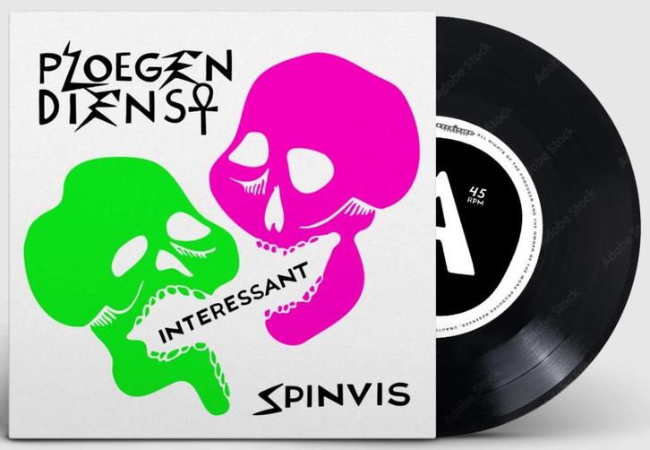 Vinyl Single Spinvis & Ploegendienst Interessant NIEUW, Cd's en Dvd's, Vinyl Singles, Nieuw in verpakking, Single, Nederlandstalig