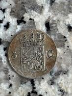 5 ct 1827, Postzegels en Munten, Munten | Nederland, Zilver, Ophalen of Verzenden, Koning Willem I, Losse munt
