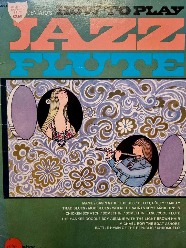 How to Play Jazz Flute Bladmuziek - Hansen adwarsfluit., Muziek en Instrumenten, Bladmuziek, Gebruikt, Thema, Jazz, Dwarsfluit of Piccolo