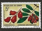 Congo 1, bloementak, Postzegels en Munten, Postzegels | Afrika, Overige landen, Verzenden, Gestempeld