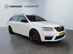 Skoda Octavia Combi 2.0 TSI RS + * Leder * Carplay *, 730 kg, 4 cilinders, Wit, Leder