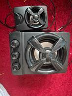 Zwarte 2.0 Luidsprekerset, Computers en Software, Pc speakers, Ophalen of Verzenden, Gebruikt, Audiokanaal 2, Generic