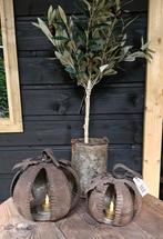 Pompoen kaarsenhouder, Ophalen of Verzenden, Nieuw, Overige materialen, Minder dan 25 cm