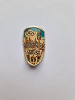 Wandelstok embleem Olympische Spelen München 1972, Ophalen of Verzenden, Gebruikt, Sport, Speldje of Pin