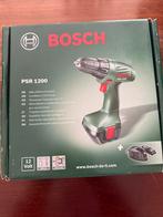 Bosch PSR 1200 Accuboormachine + Oplader - Goede Staat, Doe-het-zelf en Verbouw, Gereedschap | Boormachines, Ophalen of Verzenden