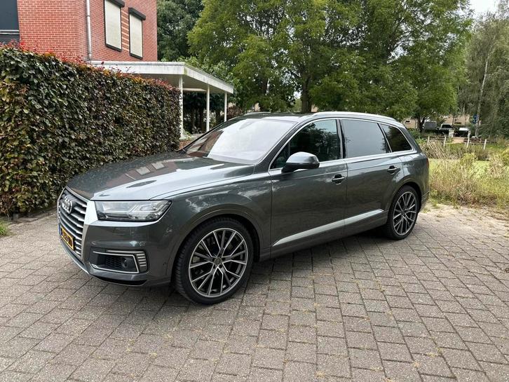 Audi Q7 3.0 TDI 374pk E-tron Quattro Tiptronic 2018 Grijs, Auto's, Audi, Particulier, Q7, Hybride Elektrisch/Diesel, Plug-in hybride