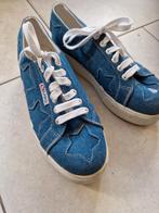 Blauwe Superga sneakers mt 39 gympen, Blauw, Ophalen of Verzenden, Sneakers of Gympen, Zo goed als nieuw