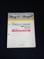 Onderdelenboek Toyota Corolla Trueno (KE30, KE35), Ophalen of Verzenden