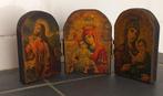 Oud drieluik ikoon, Ophalen of Verzenden, Gebruikt, Christendom | Katholiek
