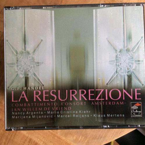 2 cd - La Resurrezione. Combattimento Consort., Cd's en Dvd's, Cd's | Klassiek, Zo goed als nieuw, Barok, Ophalen of Verzenden