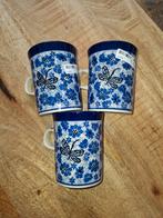 Rechte bekers 250ml Bunzlau Castle Pools keramiek-nieuw, Keramiek, Overige typen, Nieuw, Ophalen of Verzenden