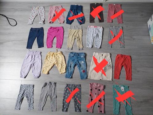 Lange broeken maat 74 meisje broek broekjes leggings broekje, Kinderen en Baby's, Babykleding | Maat 74, Zo goed als nieuw, Meisje